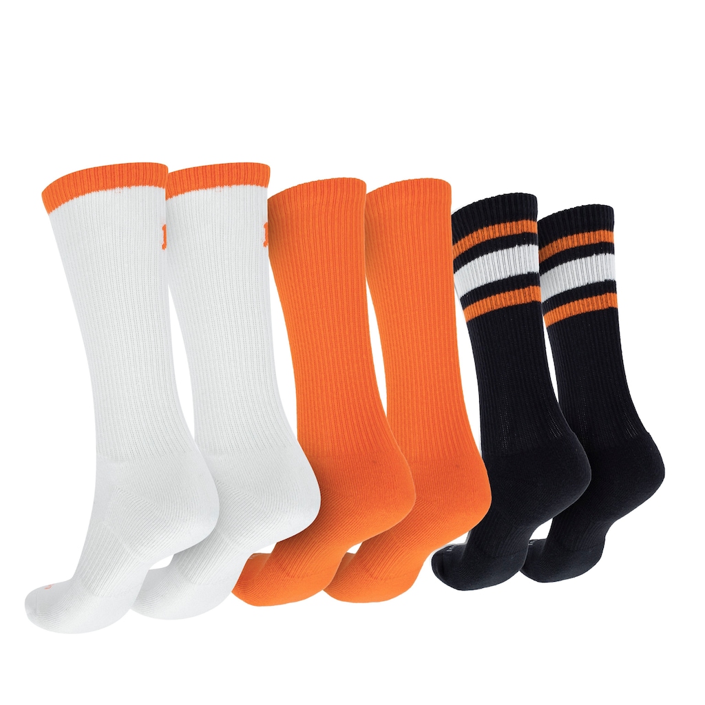 Imagem 2 do produto Kit de Meias Cano Alto Nike Masculino Dri-Fit Cushioned Crew com 3 Pares