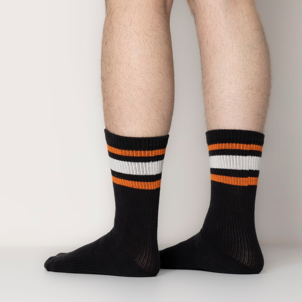 Imagem 4 do produto Kit de Meias Cano Alto Nike Masculino Dri-Fit Cushioned Crew com 3 Pares