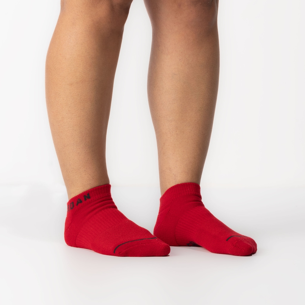 Imagem 2 do produto Kit de Meias Cano Invisível Nike Feminino Jordan Dri-Fit No Show com 3 Pares