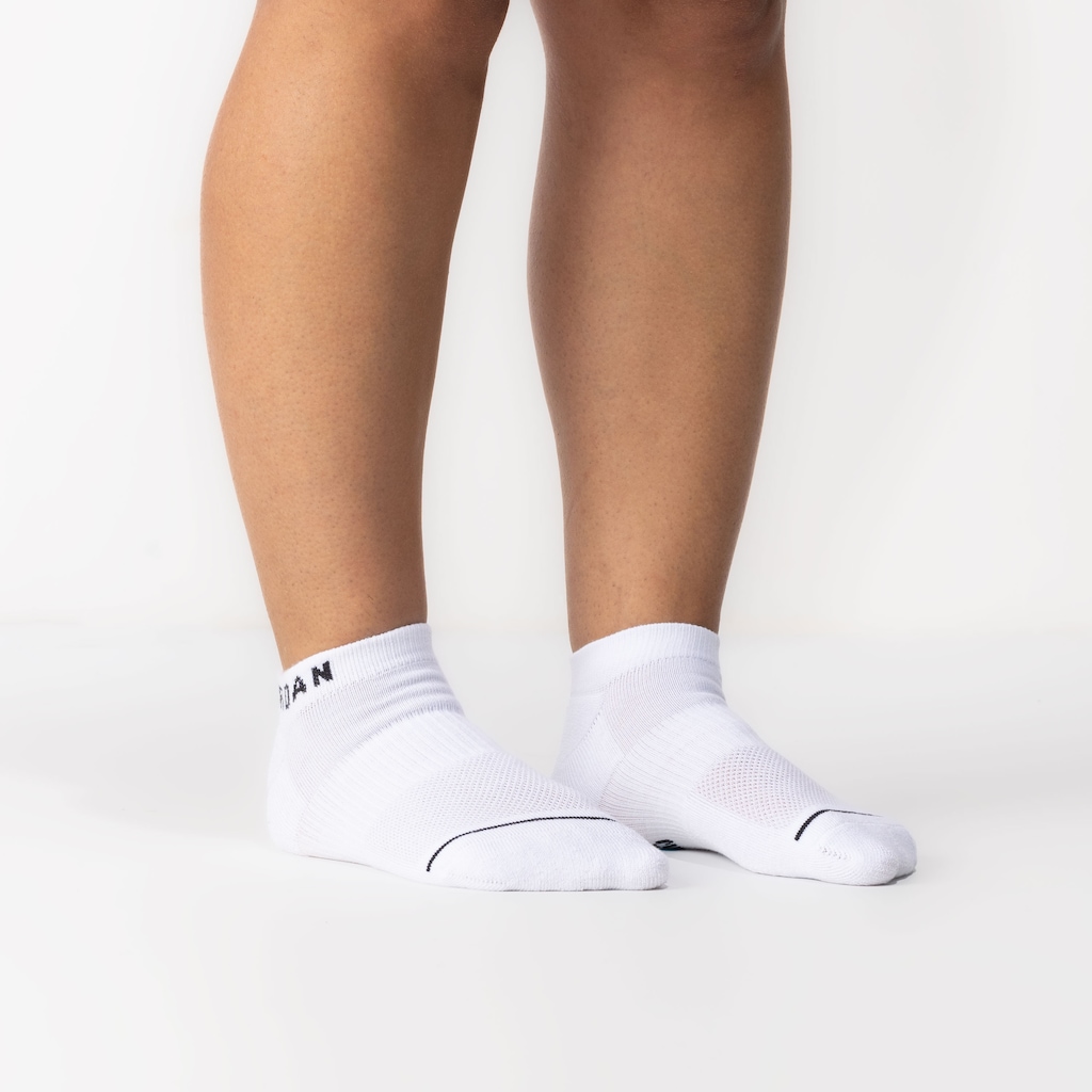 Imagem 4 do produto Kit de Meias Cano Invisível Nike Feminino Jordan Dri-Fit No Show com 3 Pares
