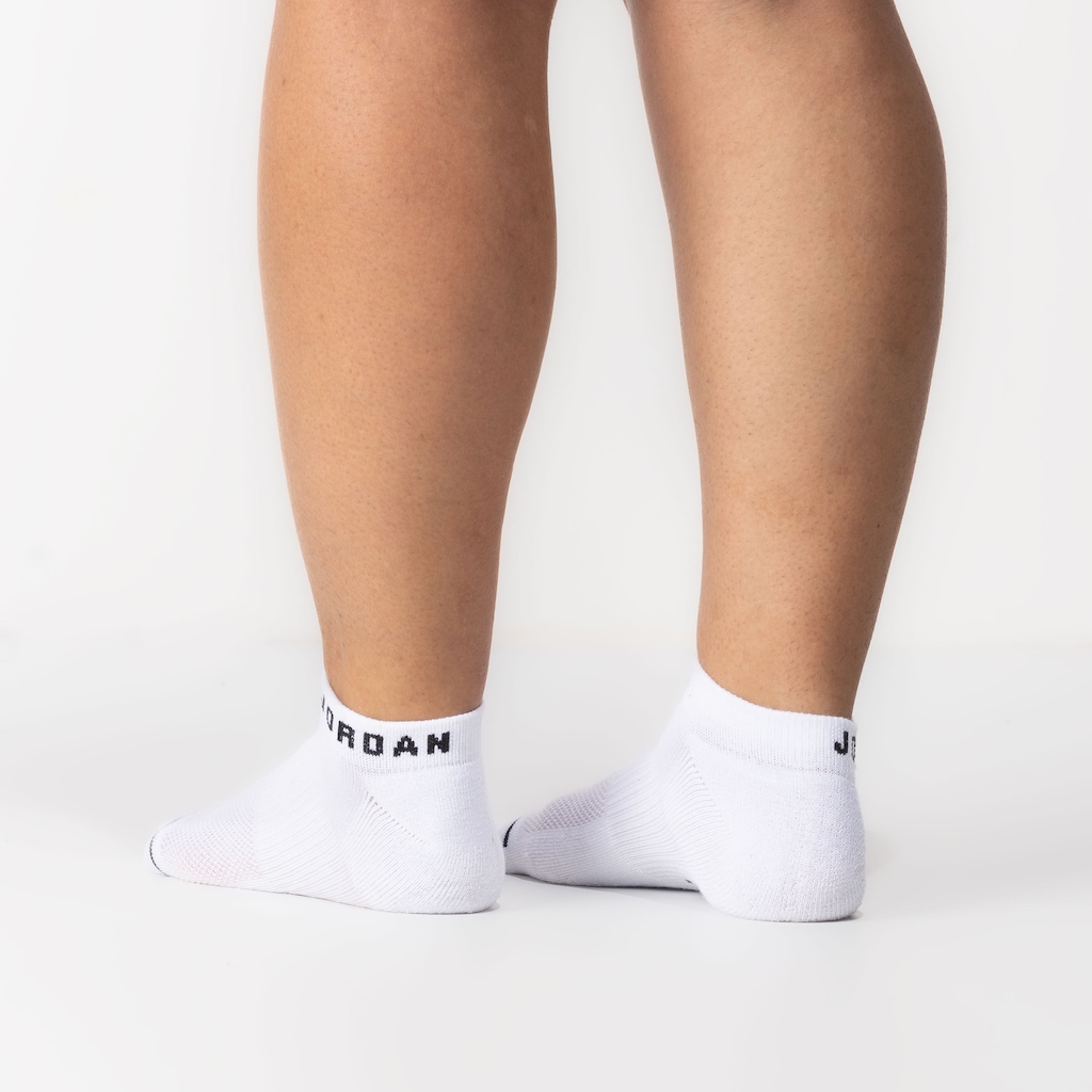 Imagem 5 do produto Kit de Meias Cano Invisível Nike Feminino Jordan Dri-Fit No Show com 3 Pares