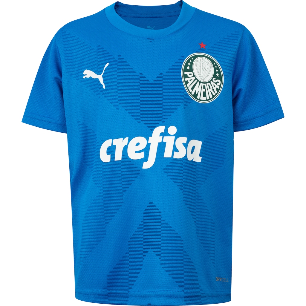 Camisa de Goleiro do Palmeiras I 23 Puma - Infantil - Foto 1