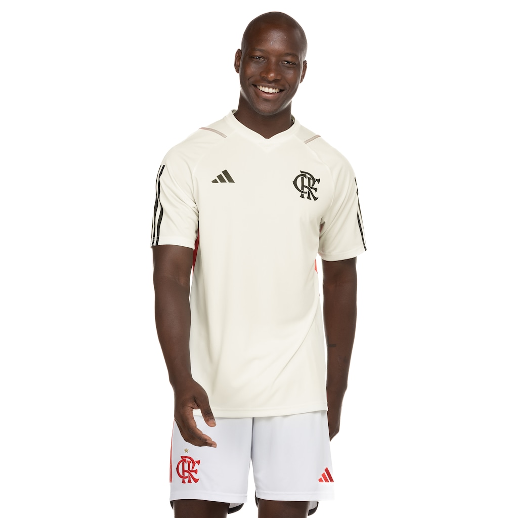 Camisa de Treino do Flamengo 23 adidas - Masculina - Foto 2