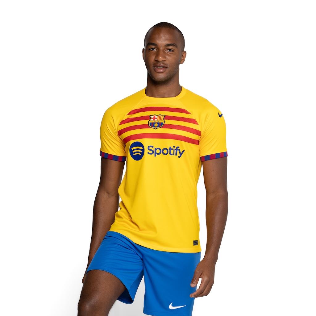 Camiseta Barcelona Nike Masculina Dri-Fit Stadium Js - Foto 2