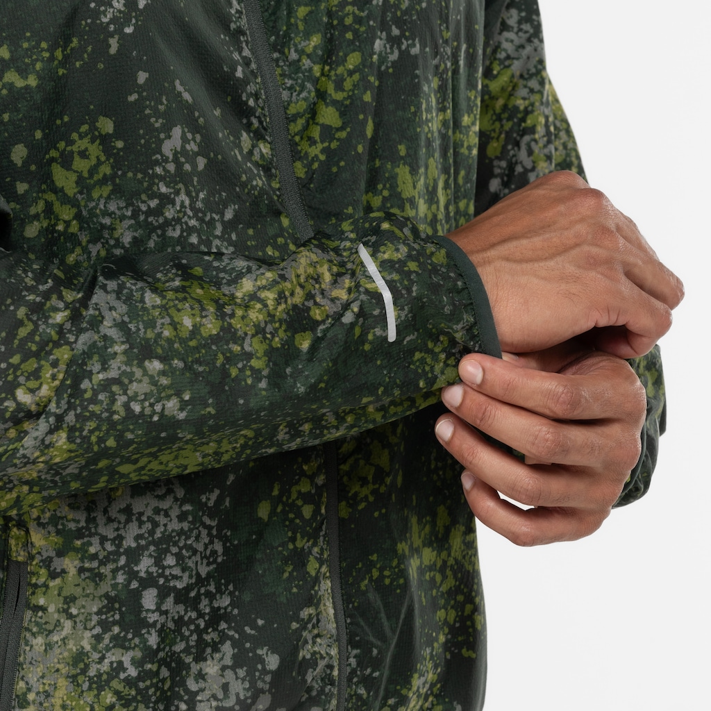 Imagem 4 do produto Jaqueta Masculina ASICS com Capuz Ultraleve Floresta