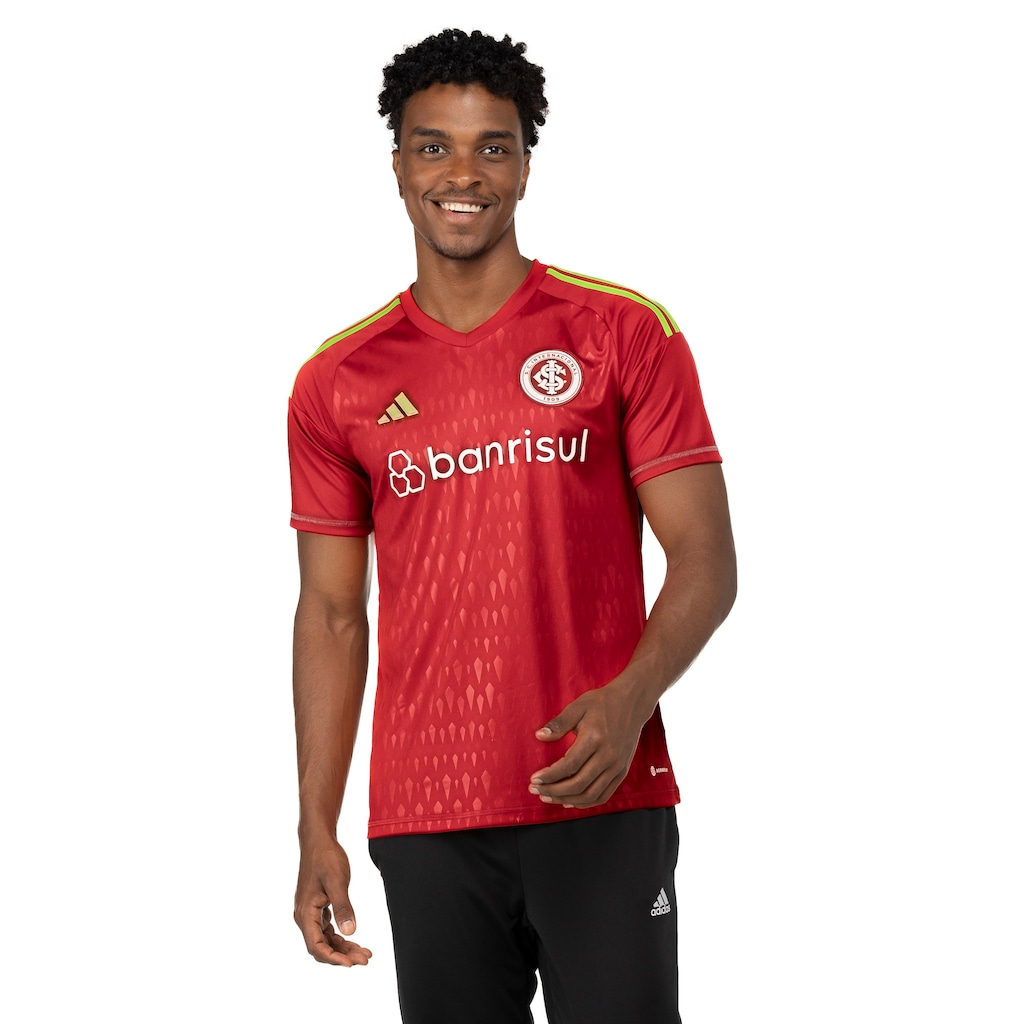 Camisa de Goleiro do Internacional I adidas - Masculina - Foto 2