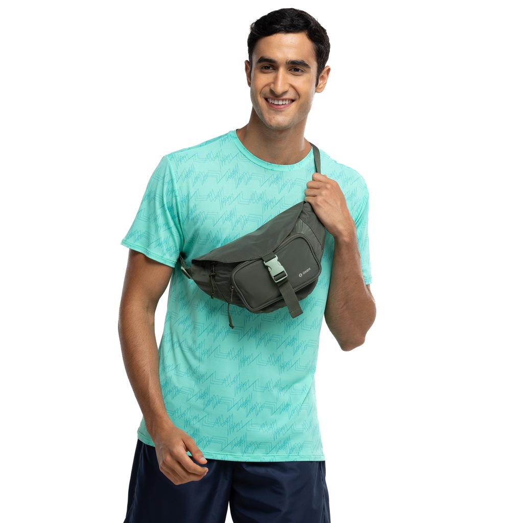 Pochete Oxer Casual com Bolso - Foto 1
