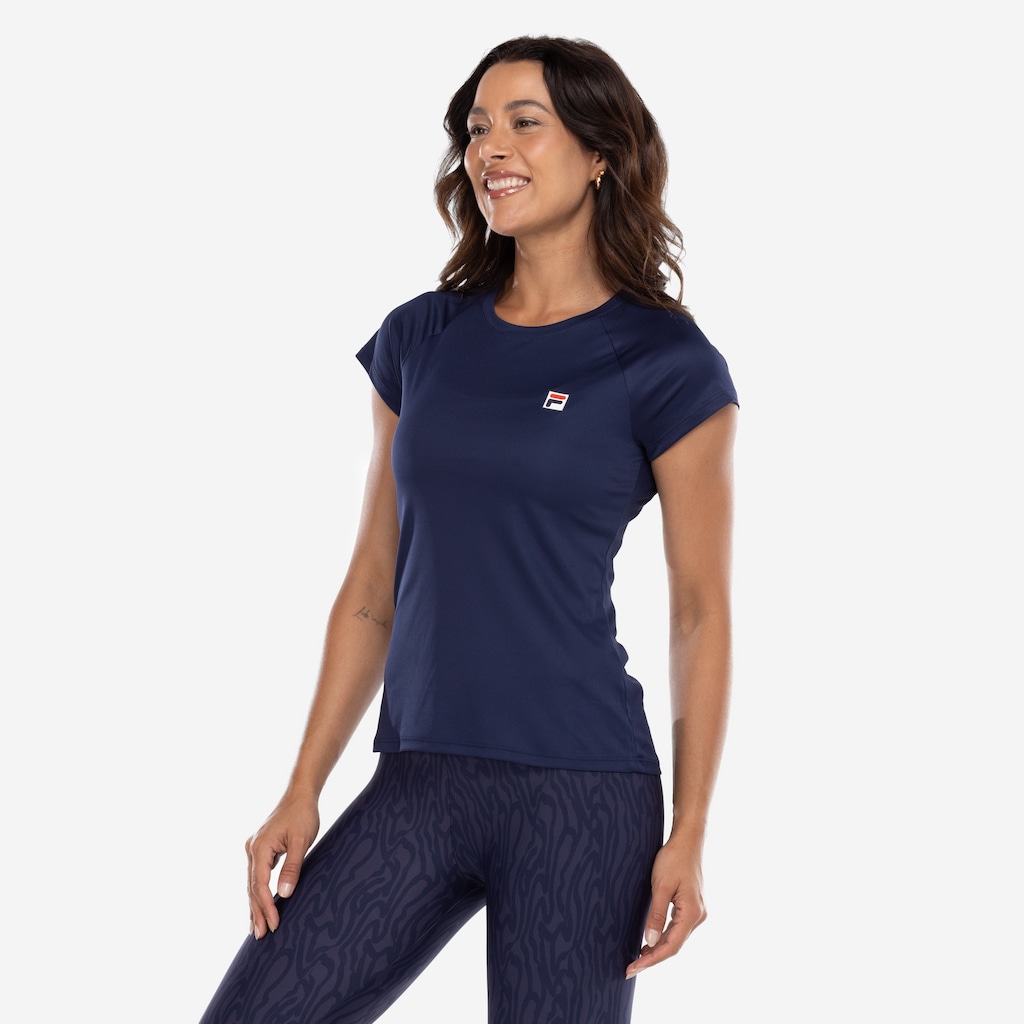 Camiseta Fila Tennis Básica - Feminina
