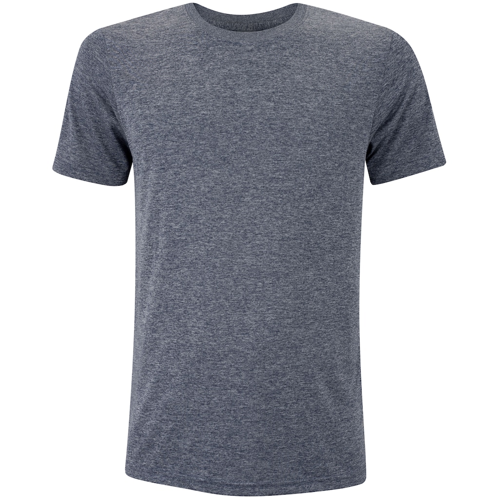 Camiseta Masculina Oxer Manga Curta Malha Mescla Basic