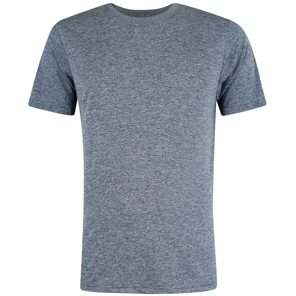 Camiseta Masculina Oxer Manga Curta Malha Mescla Basic