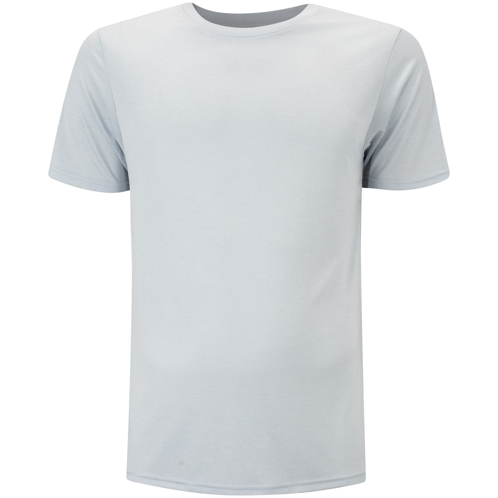 Camiseta Masculina Oxer Manga Curta Malha Mescla Basic