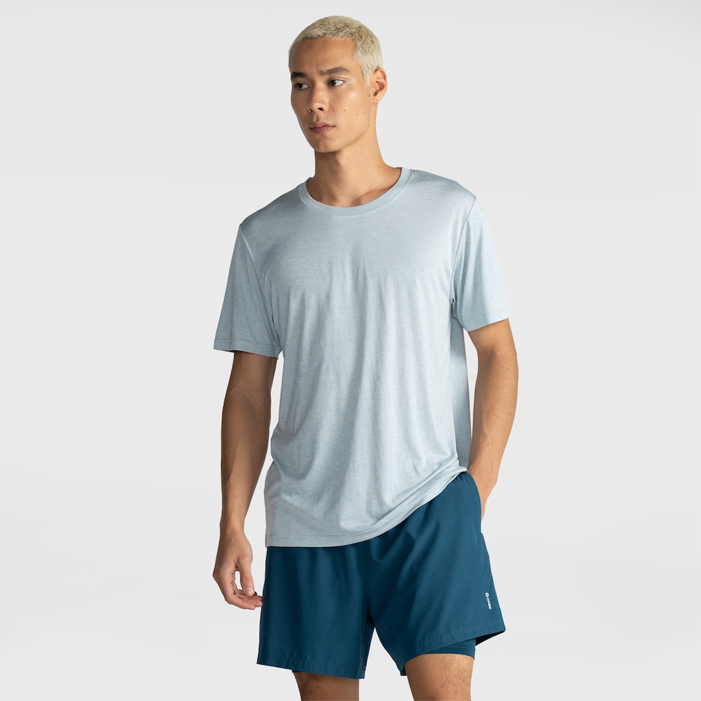 Imagem 1 do produto Camiseta Masculina Oxer Manga Curta Malha Mescla Basic