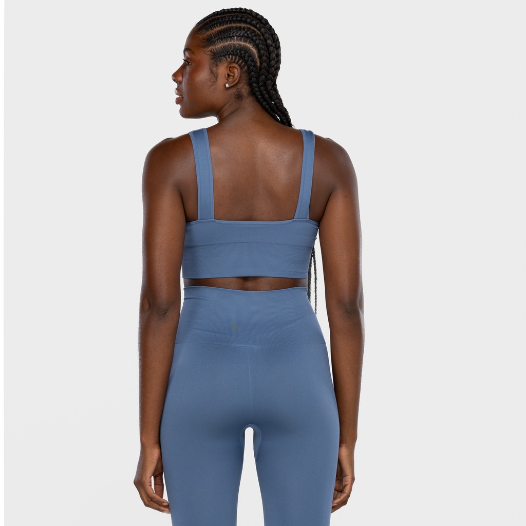 Imagem 2 do produto Top Fitness com Bojo Removível Oxer Sem Costura Baixa Sustentação - Adulto