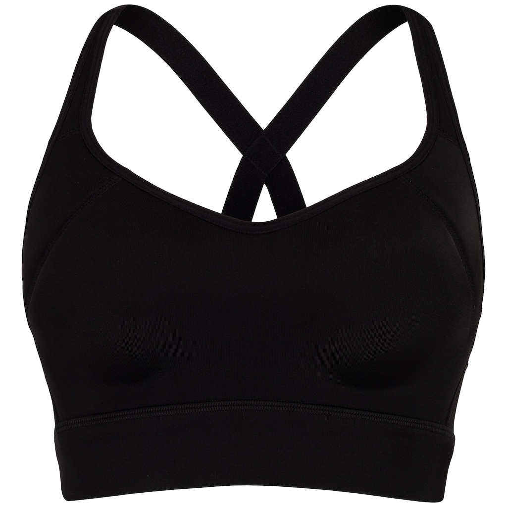 Top Fitness com Bojo Fixo Oxer Alta Sustentação Alça Cruzada - Adulto