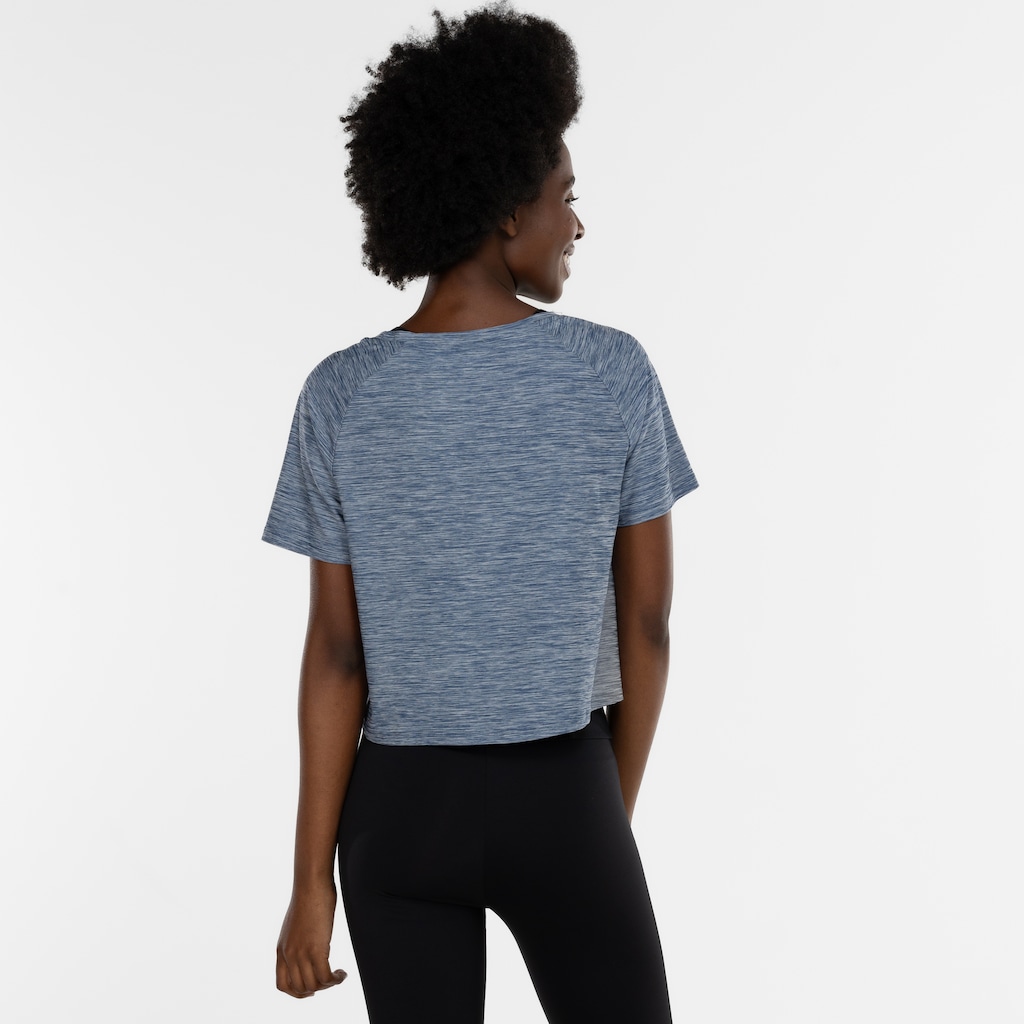 Imagem 2 do produto Blusa Cropped Feminina Oxer Duni Cava Raglan