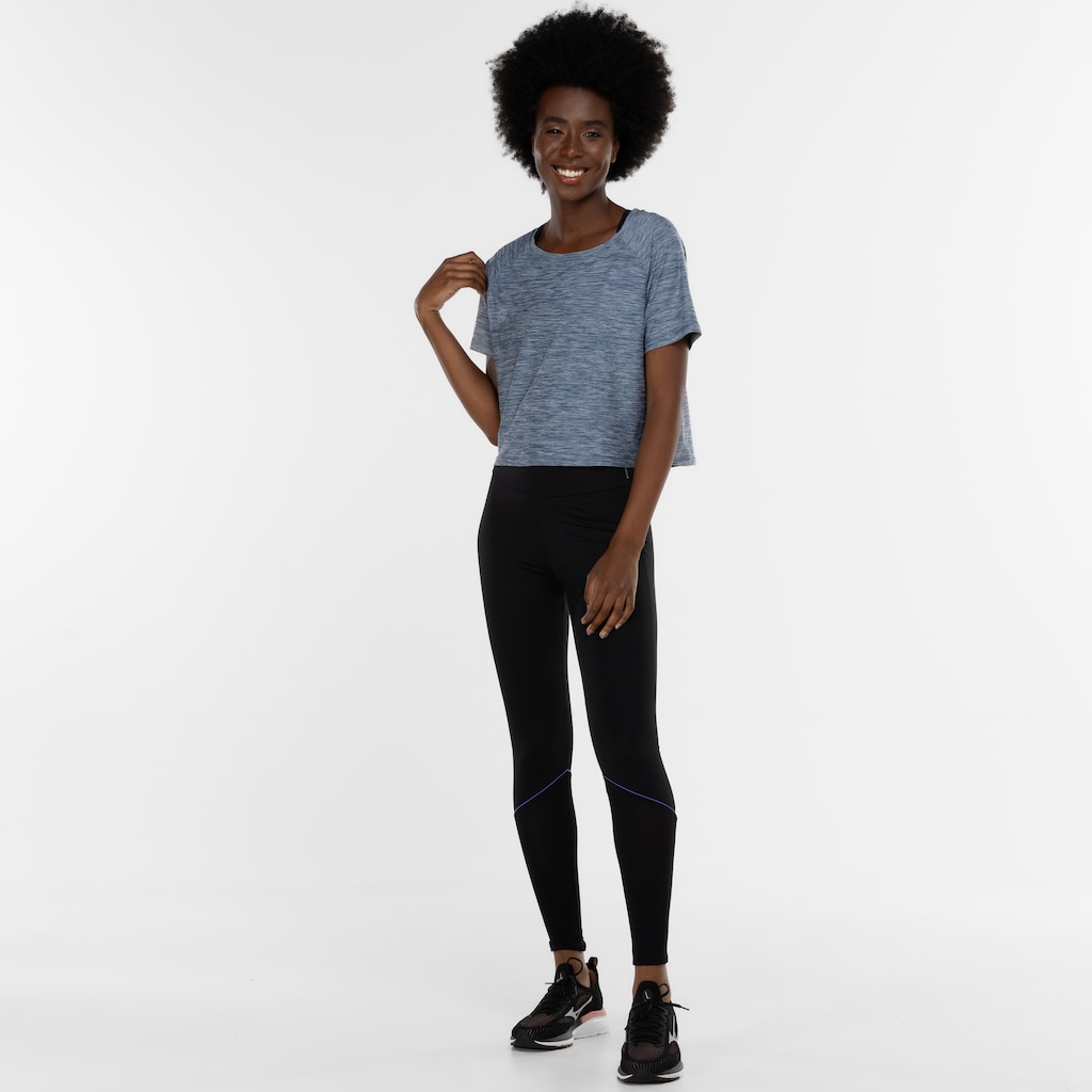 Imagem 3 do produto Blusa Cropped Feminina Oxer Duni Cava Raglan