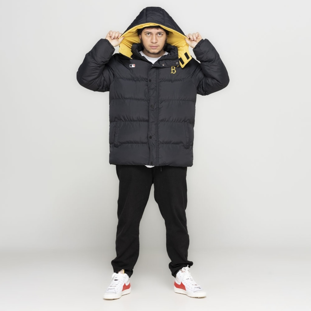 Jaqueta Brooklyn Dodgers New Era MLB com Capuz Removível HD Core