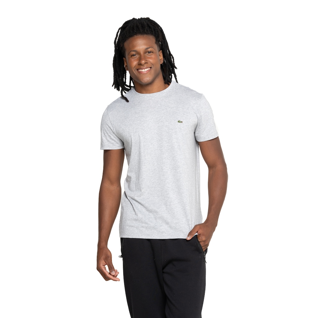 Camiseta Masculina Lacoste Manga Curta - Foto 2