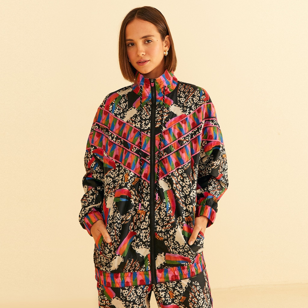 Jaqueta Feminina Farm Tucano Onça - Foto 1