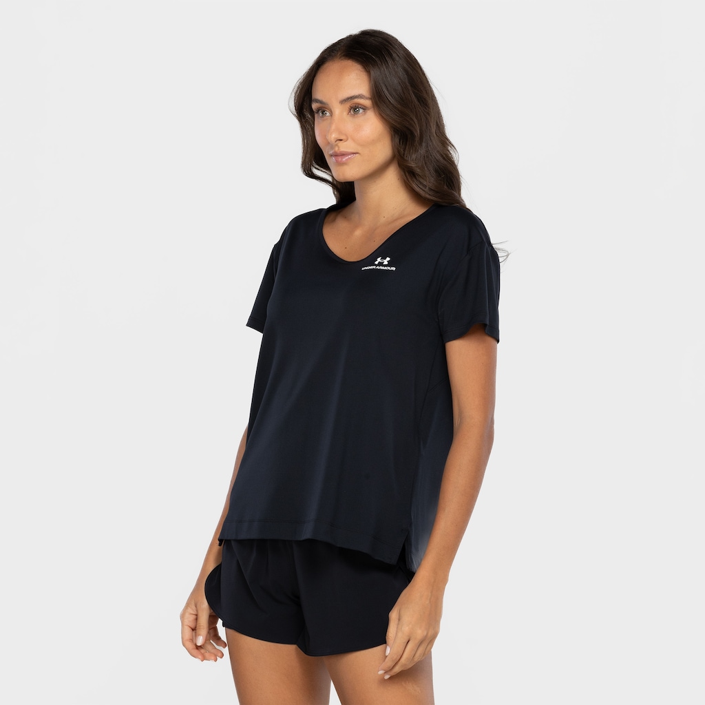 Imagem 4 do produto Camiseta Feminina Under Armour Manga Curta Rush Energy