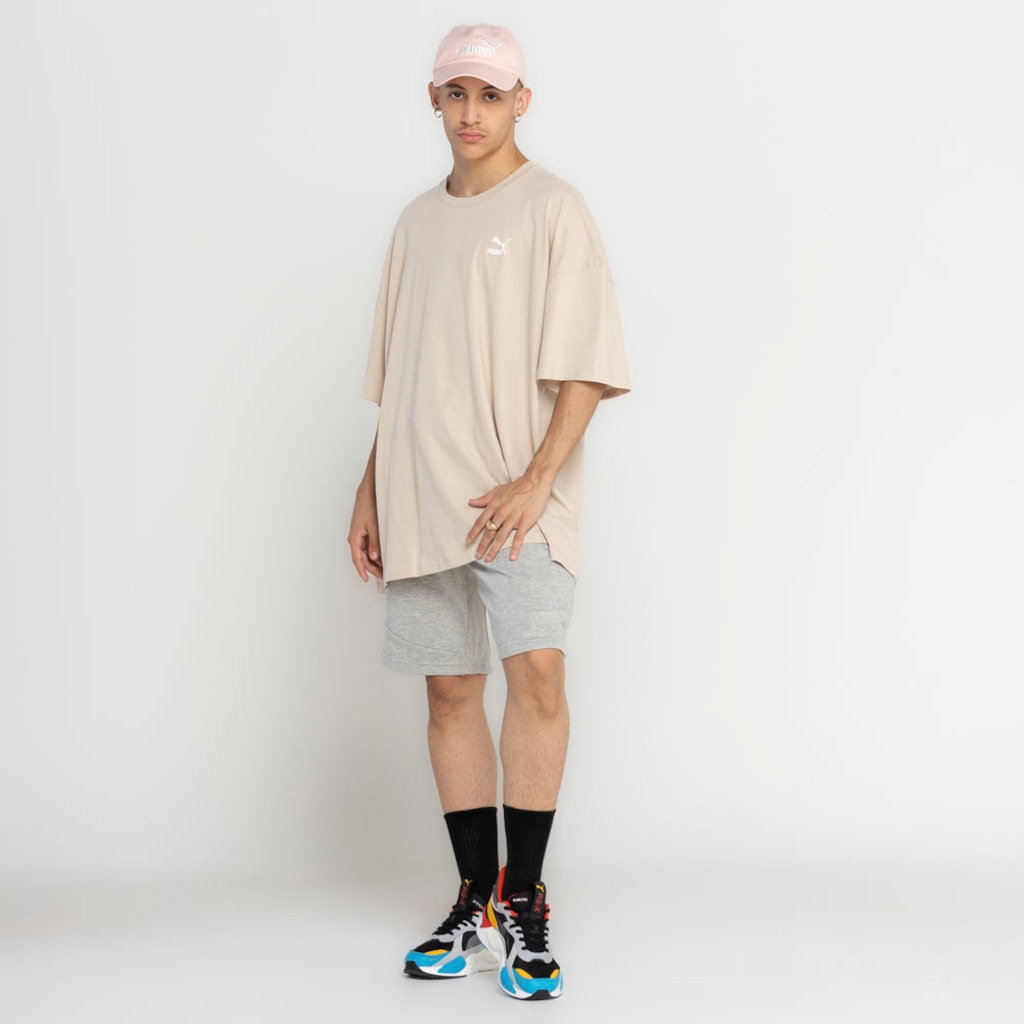 Camiseta Puma Manga Curta Classics Oversized