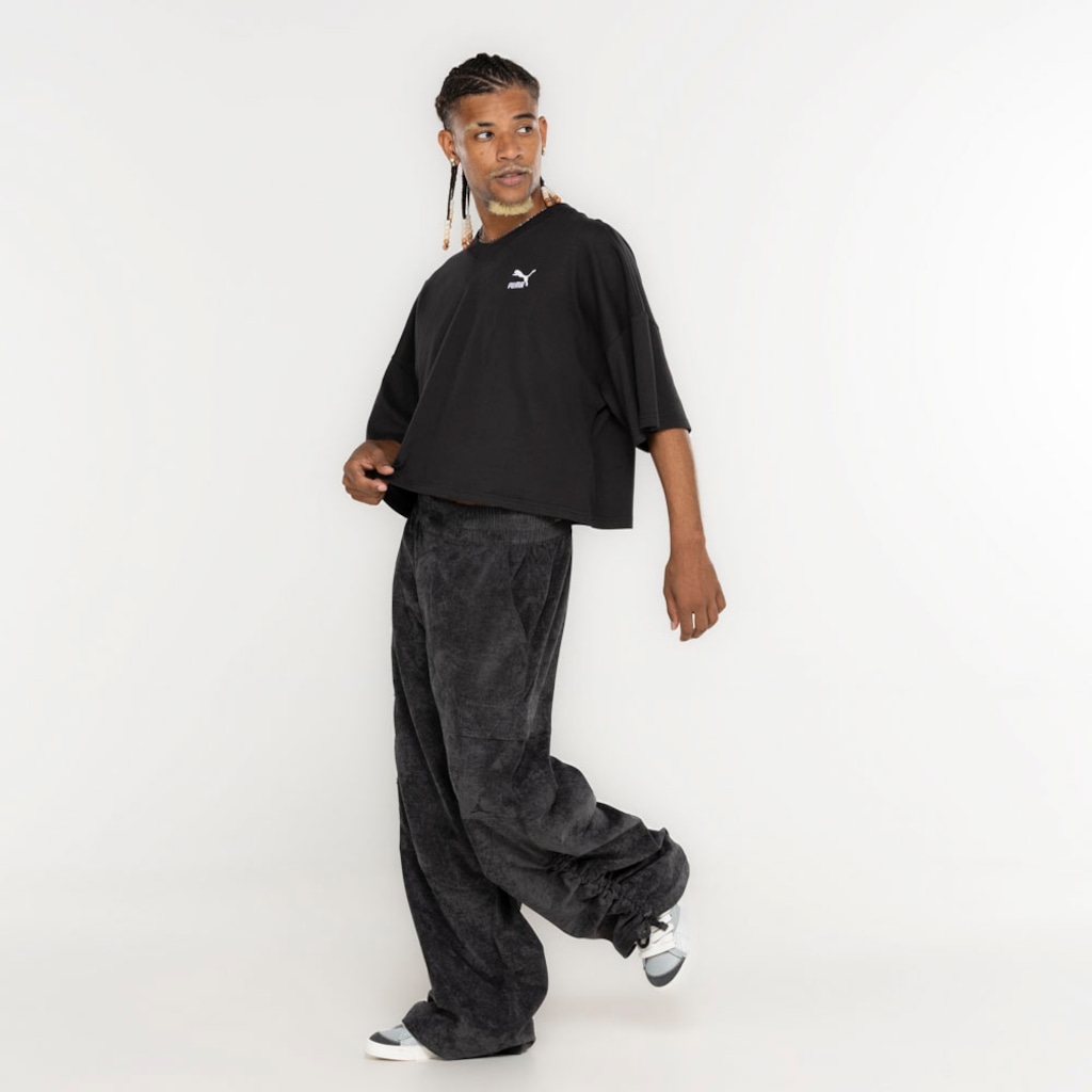 Imagem 2 do produto Blusa Cropped Feminina Puma Classics Oversized