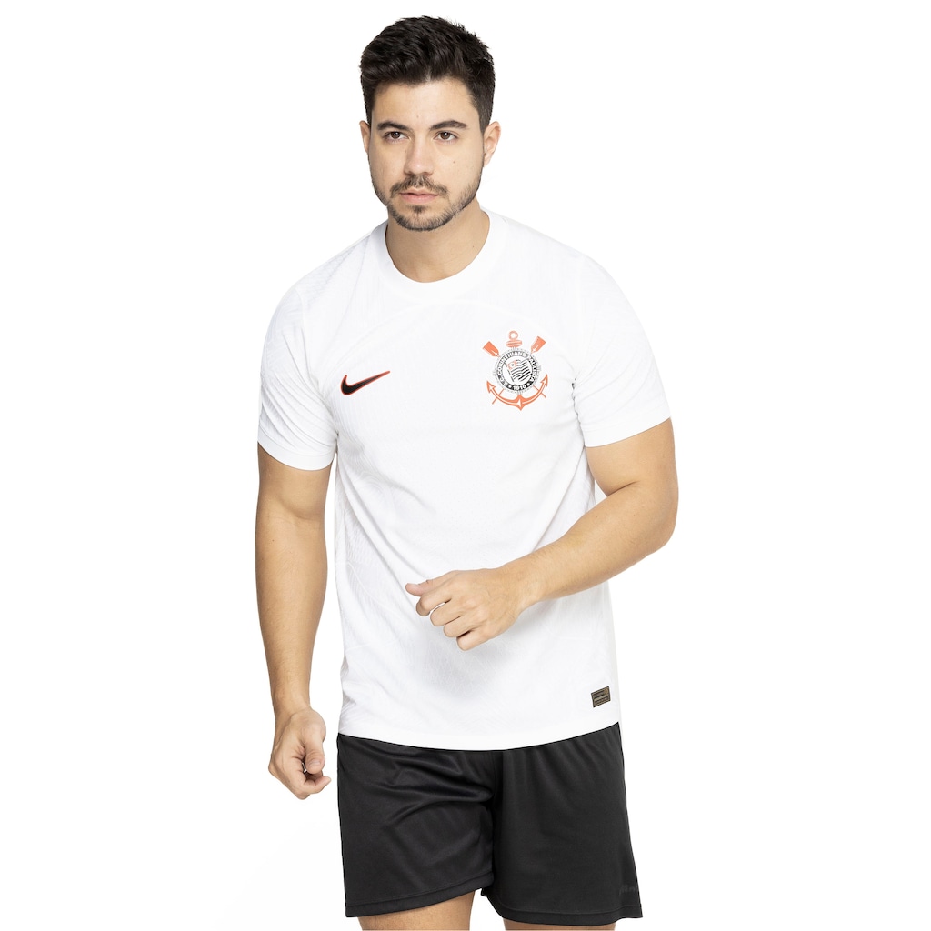Camisa do Corinthians I 23 Nike Jogador - Masculina - Foto 2