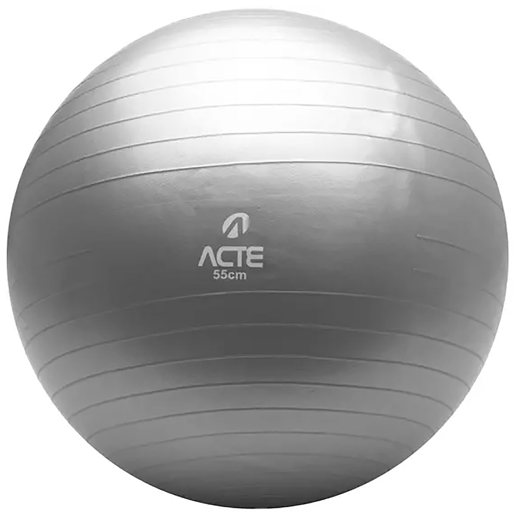 Imagem 2 do produto Bola de Ginástica para Pilates ACTE Sports 55 cm com Bomba de Ar