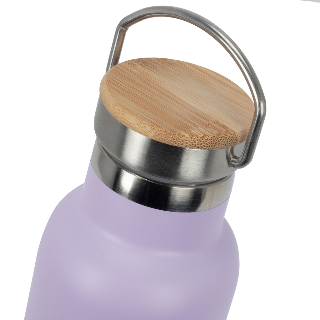 Imagem 4 do produto Garrafa Térmica Acte Tampa de Bambu - 600 ml