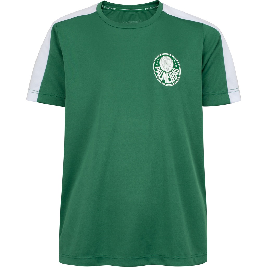 Camiseta do Palmeiras Infantil Manga Curta - Foto 1