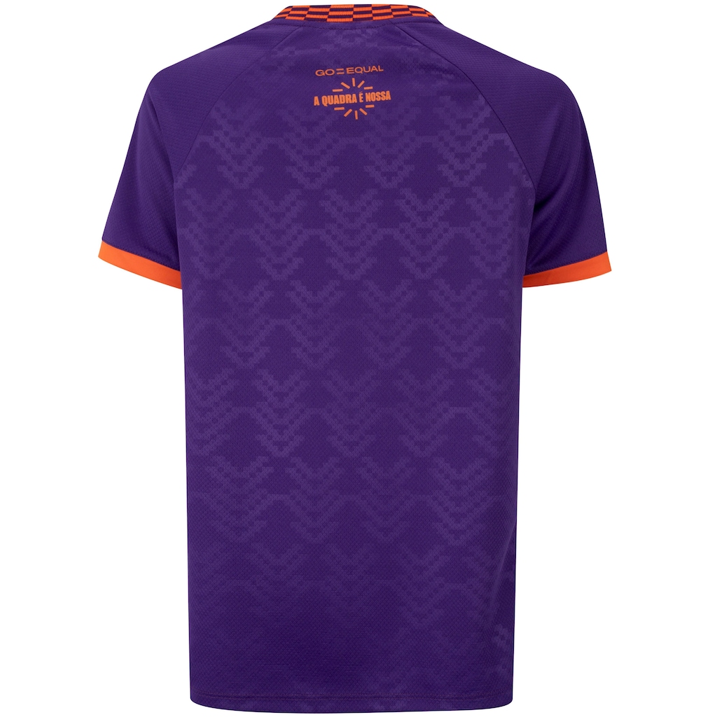 Camiseta Feminina Go Equal Manga Curta Treino Estampa - Foto 3