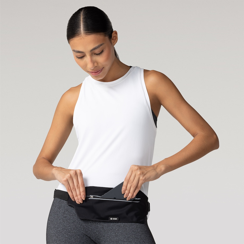 Pochete Oxer Fit Bolso Seguro Refletivo