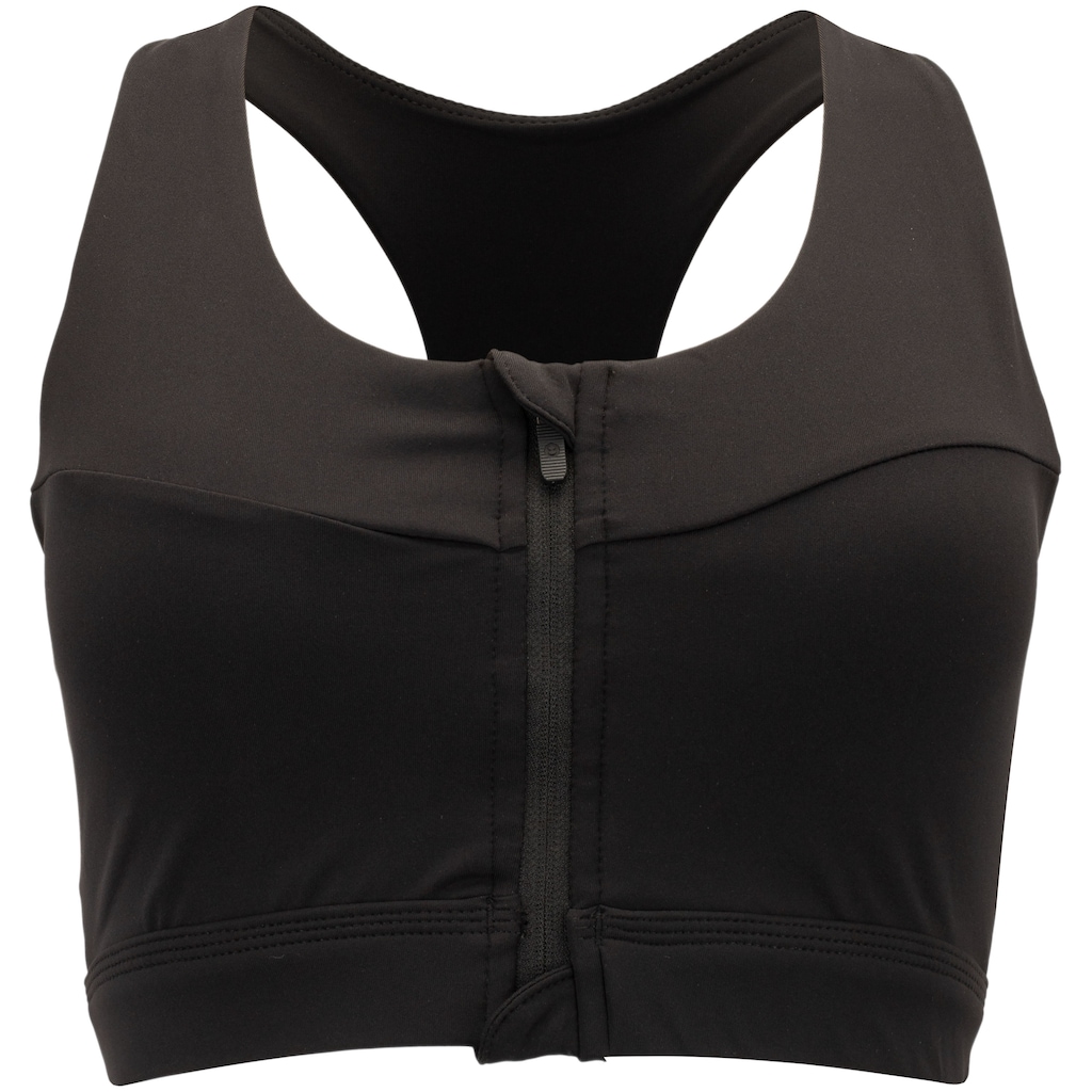 Top Fitness com Bojo Removível Oxer Alta Sustentação Zíper - Adulto