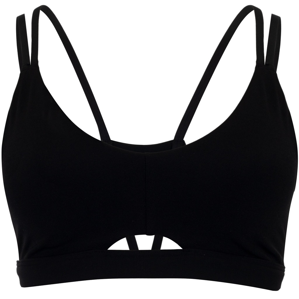 Top Fitness com Bojo adidas Baixa Sustentação Yoga Luxe Studio Adulto - Foto 1