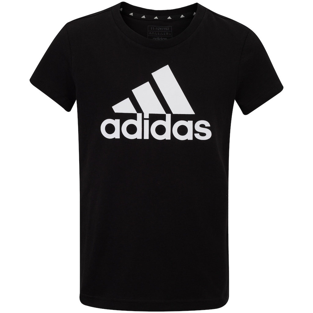 Camiseta Infantil adidas Manga Curta Big Logo Essentials - Foto 1