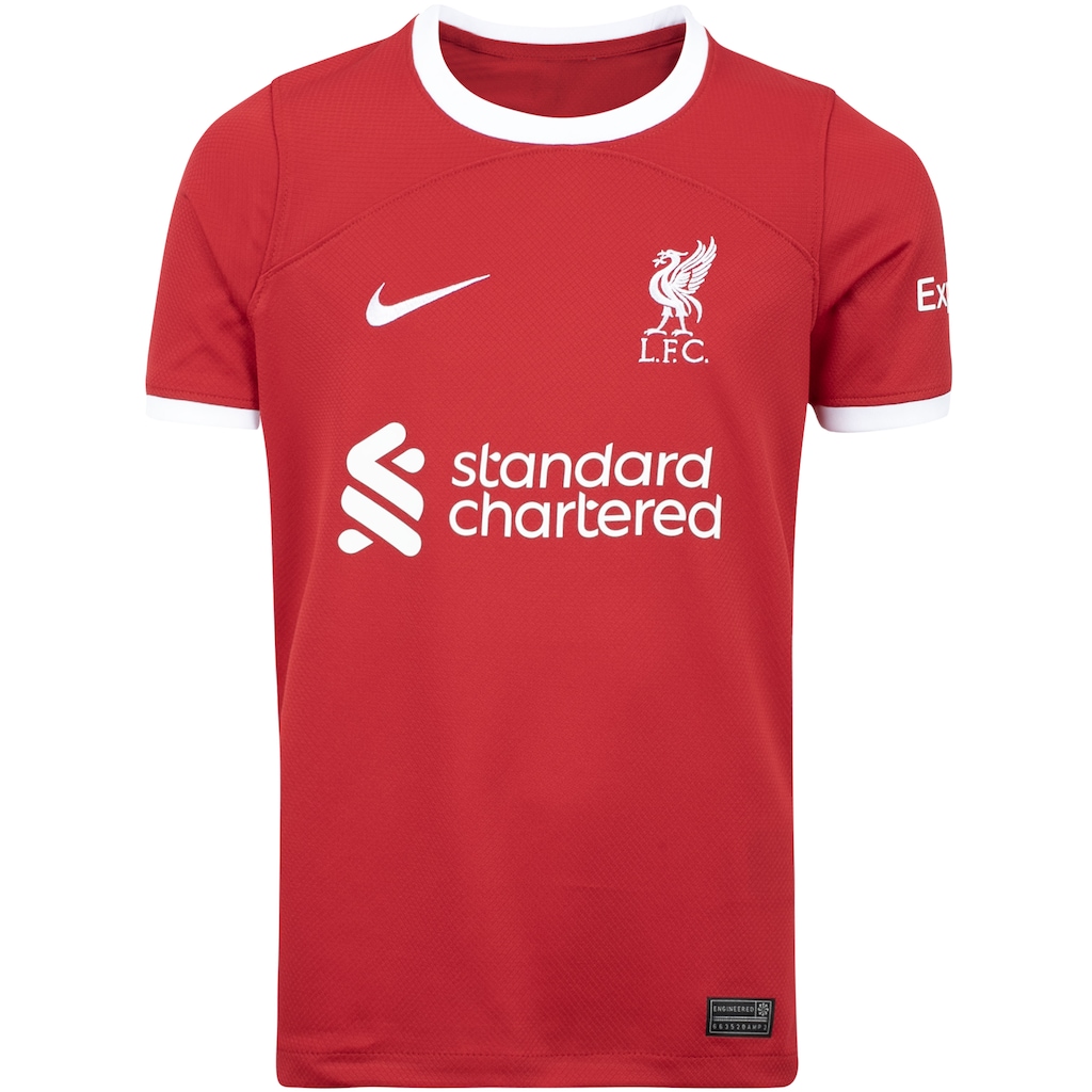 Camisa Liverpool I 23/24 Torcedor Infantil