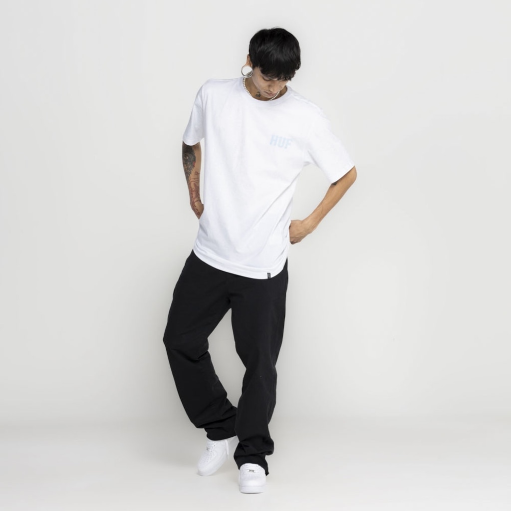 Camiseta Huf Manga Curta Classic