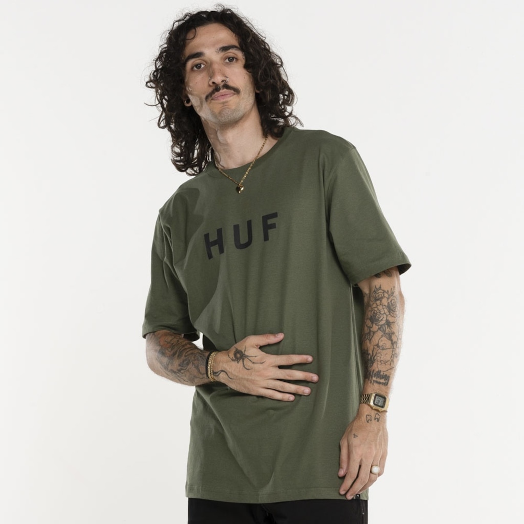 Imagem 2 do produto Camiseta Huf Manga Curta Essentials Og Logo