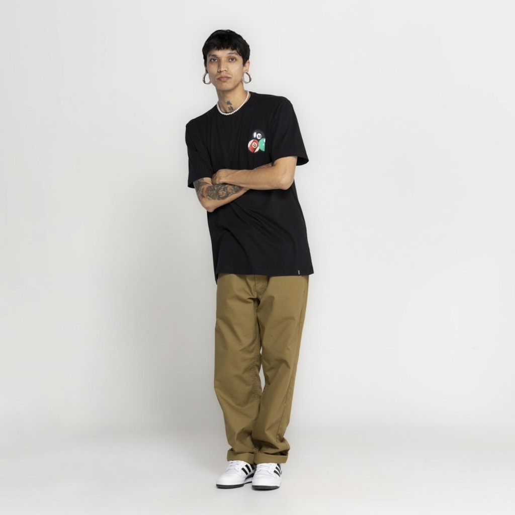 Camiseta Huf Manga Curta Dirty Pool