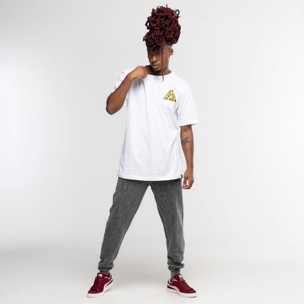 Camiseta Huf Saturday Morning Tt Ss Tee