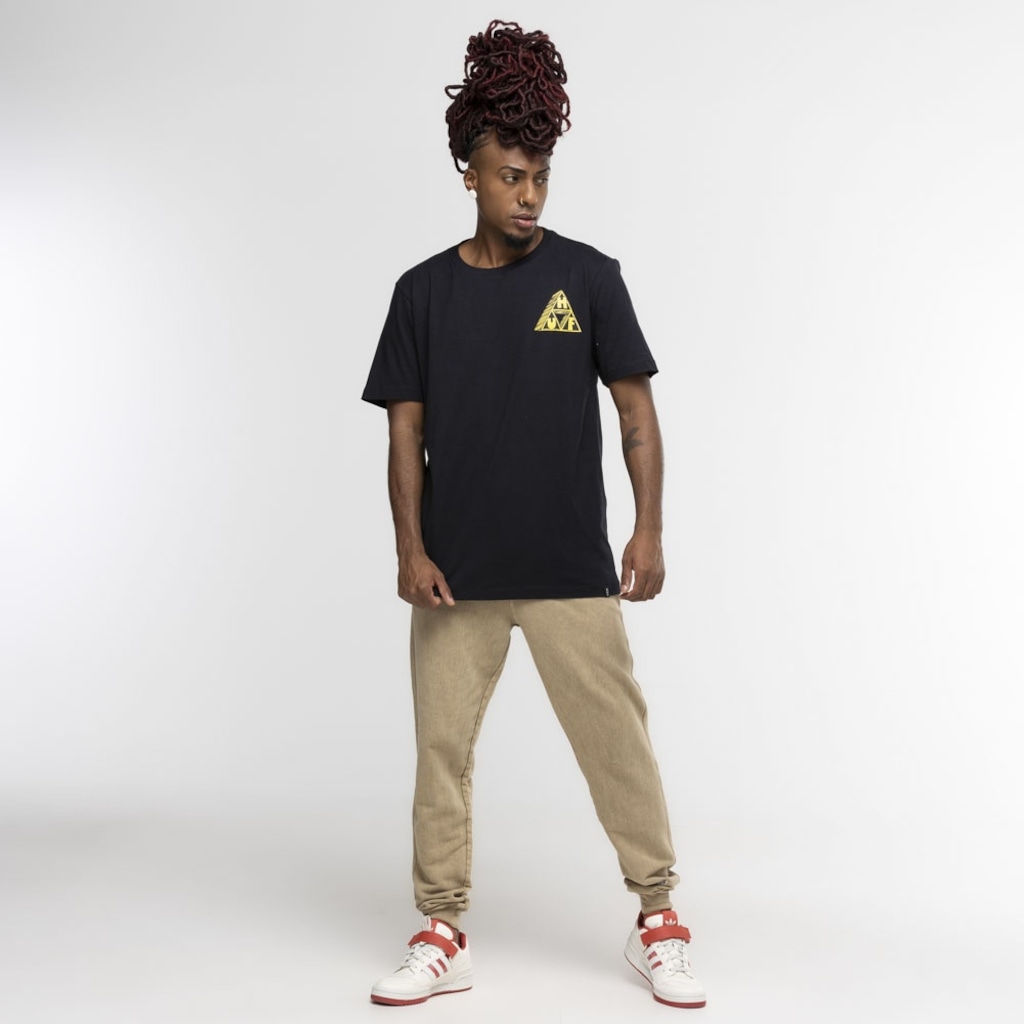 Camiseta Huf Saturday Morning Tt Ss Tee