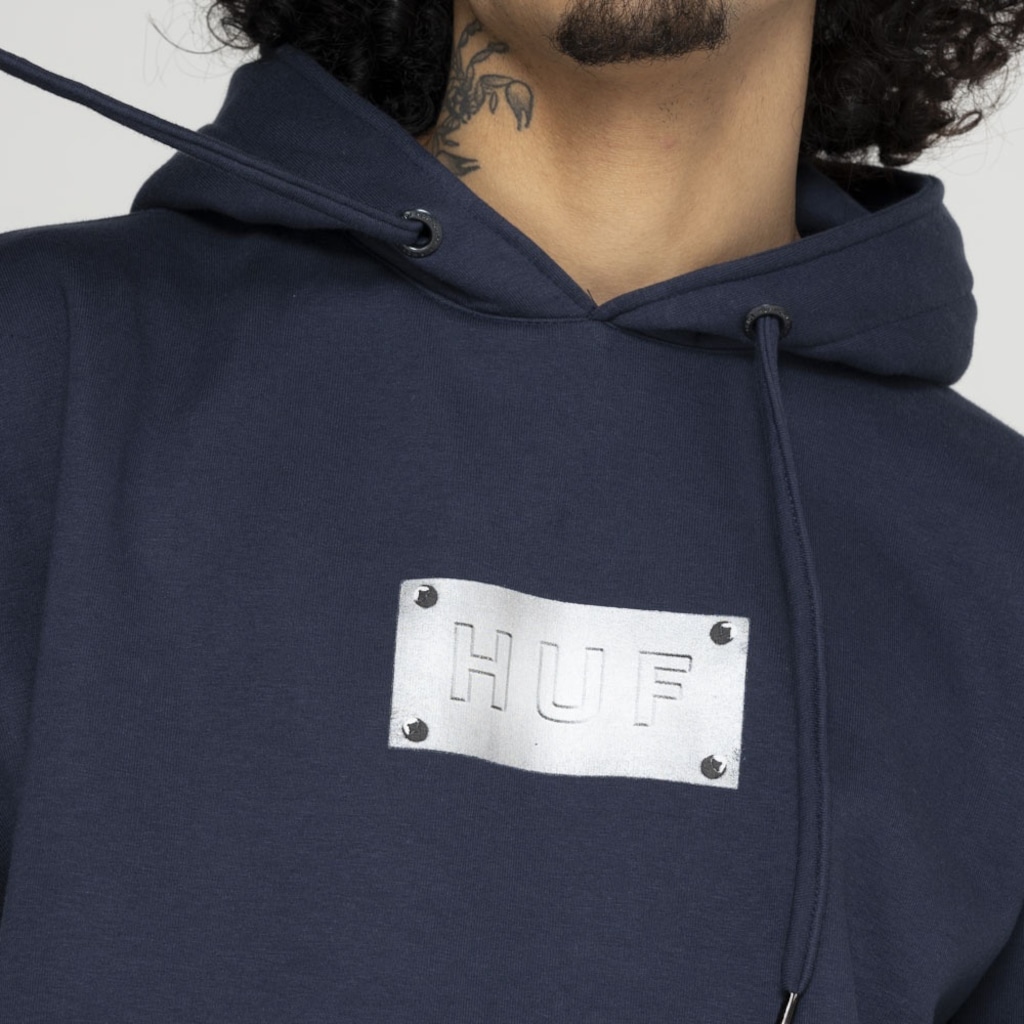 Imagem 5 do produto Blusa de Moletom Huf com Capuz Canguru Hardware