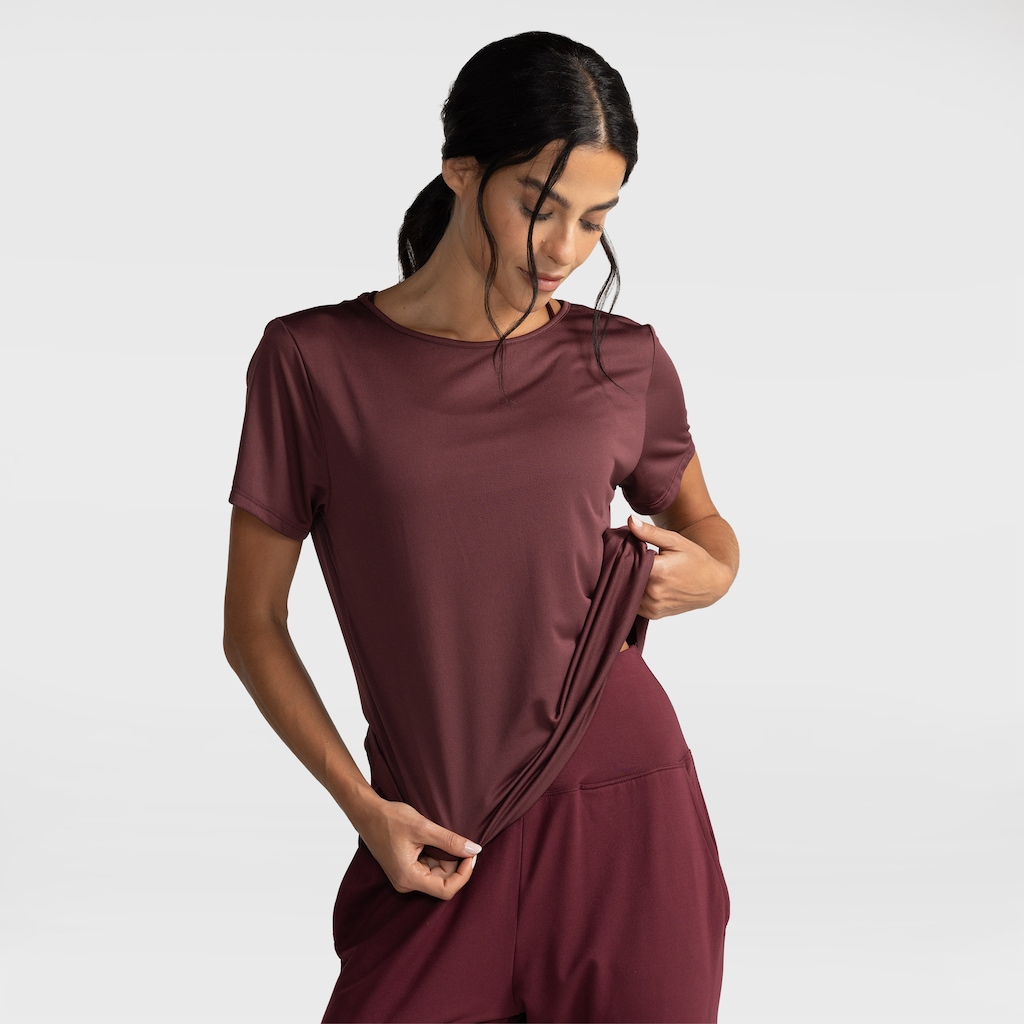 Camiseta Feminina Oxer Manga Curta Basica Jogging New II - Foto 2