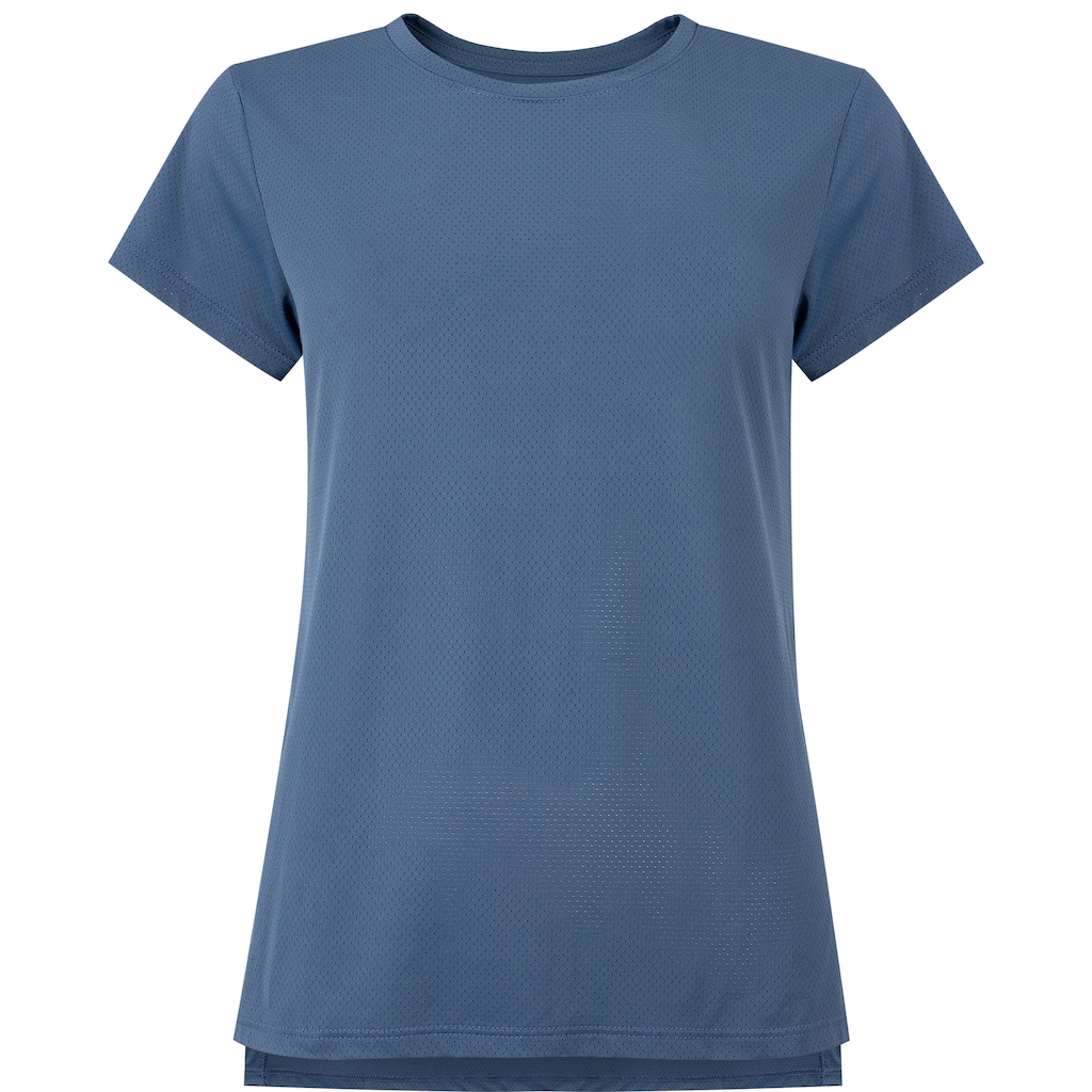 Camiseta Oxer Feminina Alongada Abertura Lateral