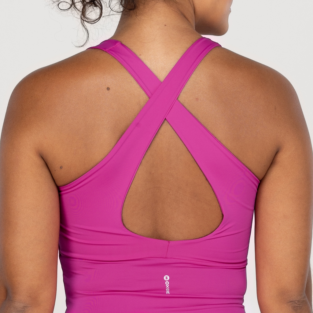 Imagem 5 do produto Camiseta Regata Feminina Oxer Alça Cruzada