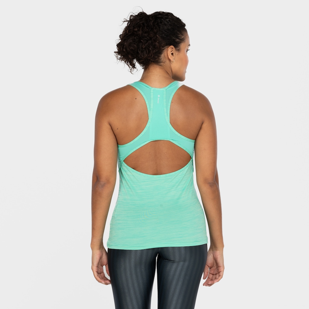Imagem 2 do produto Camiseta Regata Feminina Oxer New Bruni Abertura Costas