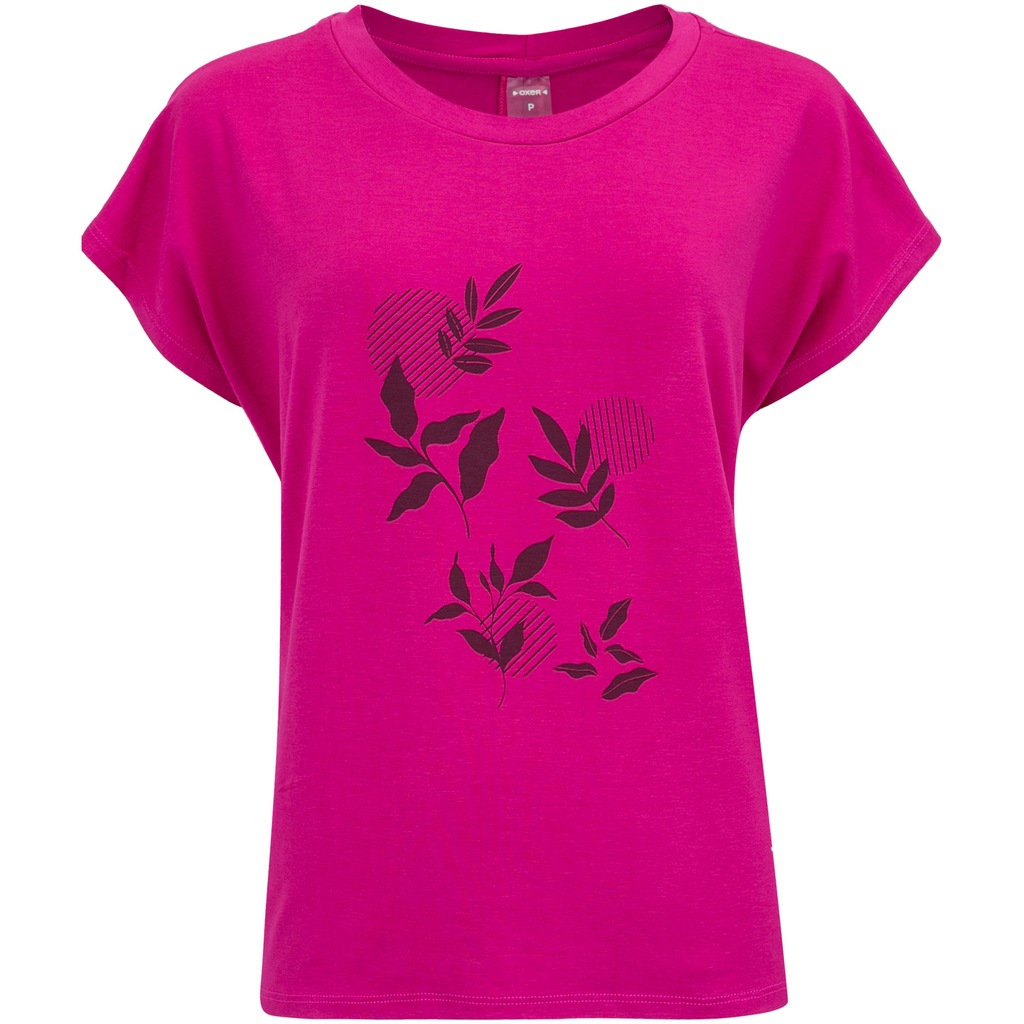 Camiseta Feminina Oxer Manga Curta Solar Estampada - Foto 1