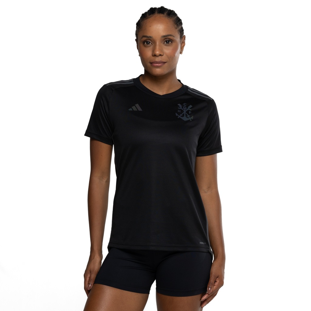 Camisa do Flamengo III 23 adidas Feminina Torcedor - Foto 2