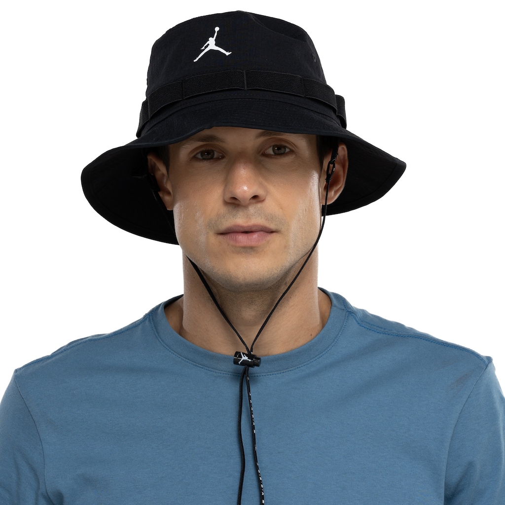 Chapéu Bucket Jordan Nike Basquete Apex Jumpman - Adulto - Foto 1