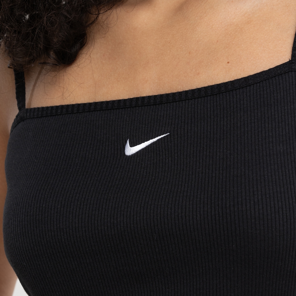 Imagem 5 do produto Camiseta Regata Cropped Feminina Nike Sportswear Essential Rib